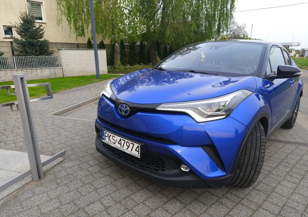 Toyota C-HR cena 95000 przebieg: 116000, rok produkcji 2018 z Kościan małe 211